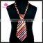 Color Stripy Boys Silk Neckties Wholesale Kids Christian Neckties Reversible Neckties