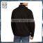 Woven shell bonded with 100%polyester fleece lined durable jacket for man