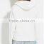 100% Cotton long sleeve women plain hoodies wholesale graphic print custom hoodies 2016