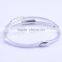 Rhinestone Zinc Alloy kara hair tie tiny bangle