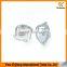 Jewelry Sterling Silver Cubic Zirconia Earring Water Droplets Brass Platinum