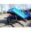 self discharging 2 wheel farm tractor trailer