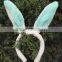 Lovely Bunny Ears Headbands Various Colors Choices Furry Rabbit Ears Headband Kids Hair Band Plush Soft and Fuzzy Ears Hairbands