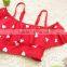 2017 red fashion girls summer swimsuits kids swimwear