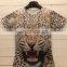 China factory custom animal printed 3d t-shirt fashion elephants designs