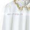 Plain women Noble Sweetness Crepe Top in White