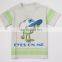 Infant T-shirt fanny cartoon printing eyes on me for kids multi-color top tee