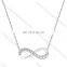 Double ball chain couple bear stainless steel christmas jewelry necklace for gift 2017