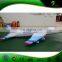 Advertising Replica Inflatable Small Jet , PVC Sealed Inflatable Airplane , Hanging Inflatable Aircraft Balloon