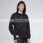 T-MH554 Fashion Mens Plain Black Kangaroo Pocket Quarter Zip Hoodies