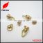 Factory supply gold brass screw buttons studs