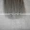 Grade 7A Raw Unprocessed 100 Human Hair Remy Gray Hair Weave Silver Brazilian Human Hair Extensions