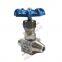 high temperature high pressure stainless steel SS304/SS316 butt welded globe needle valve   J61Y