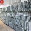 gi square pipe construction building materials galvanized steel tube