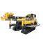 Anchoring crawler drilling rig