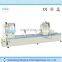 Aluminium and uPVC Profiles Semi-Automatic Double Head Cutting Saw Machine