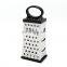 Hot sale 4 Sides  Stainless Steel Professional kitchen Grater for Cheese Vegetables and Ginger