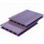 Length customized Surface grooved wpc crack-resistant decking hollow wpc outside decks outdoor decking wpc board