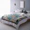 Home decor in stock woven beach blanket cotton aztec geometric blankets kilim tapestry
