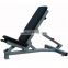 Shandong commercial hammer gym equipment adjustable bench