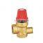 Good quality brass pressure relief boiler gas safety valve