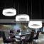 creative personality chandeliers lamps three head modern led pendant light for dining room