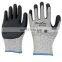 Cut Resistant Nitrile Coated Work Gloves with Premium Nitrile Coated Micro Foam Grip
