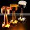 Luxury decorative gold Aluminum Hotel restaurant Rechargeable LED lighting barTable Lamp