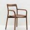 New design branca chair solid wood chair solid walnut dining chairs