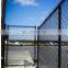 Top barbed wire boundary line galvanized security galvanized chain link fence