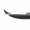 Accessories Parts Carbon Fiber Front Fog Lamp Wind Knife For Tesla Model 3