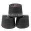 Recycled Polyester Yarn Black Plus 77 Point Five Percent Black 100 Percent Polyester Melange 32s/1 Spun Yarn for Sock