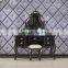 European style wooden bedroom furniture makeup table mirrored dressers vanity dressing table set