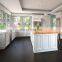 Complete prefab cupboards white stock kitchen cabinet packages
