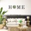 Rustic  Wooden Home Sign with Artificial Eucalyptus  Wall Art  Letters  Wreath  for Living Room wedding  Wall Hanging Decor