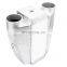 Car intercooler barrel type air water cooler, universal water cooled intercooler
