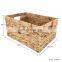 Water Hyacinth Storage Basket Eco Friendly From Vietnam/Handwoven Natural Water Hyacinth Storage Basket With Handle