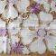 purple and white tablecloth manufacturer handmade hometextile wholesale tablecloth lmzc1007(2)K