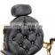 Factory Supply shampoo unit and barber chair for sale,Good Quality golden  Barber Chair