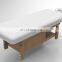 Wooden Adjustable Spa Beauty Salon Facial Treatment Table Wood Thai Massage Bed