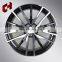 CH 2 Piece 19 Inch Rainbow Color Customized Wild Carbon Diecast Loader Car Part Aluminum Alloy Wheel Forged Car Wheels