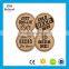 High Quality Eco-friendly Wooden Cork Coaster Custom Drinking Coaster Supplier's Choice