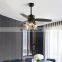 Home Appliances Led Fans Remote Control Switches with Light Wood Blades Decorative Lighting Modern Energy Saving Ceiling Fan