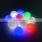 Durable OEM Colors Customized Flashing LED Luminous Golf Ball