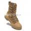 High ankle black genuine Green army sand  military safety boot China