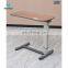 High Quality Multifunctional Height Adjustable ABS Tray Movable Over Bed Dinning Table With Casters For Patient Dining