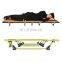 Custom logo color black aluminum outdoor folding bed campsite travel portable folding bed