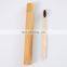 Eco-friendly natural bamboo tubes packaging, bamboo toothbrush holder, bambpp toothbrush case