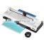 3 in 1 laminator with paper trimmer and round corner Cold hot a4 laminate machinelaminator laminadora manual