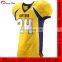 Custom Design & Color Yellow Fashion Sublimation Football Soccer Jersey Uniform